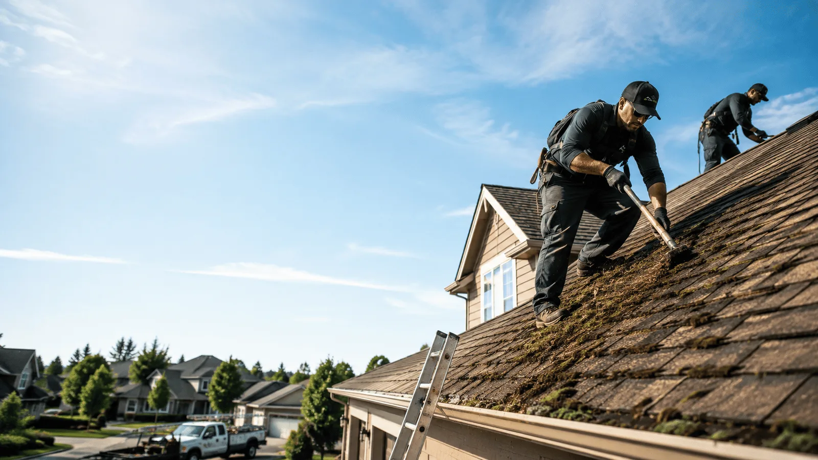 Roof Moss Removal in Shepherd, MI near me